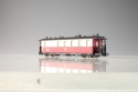 Traglastenwagen, DR elfenbein/rot, mit Zierlinie